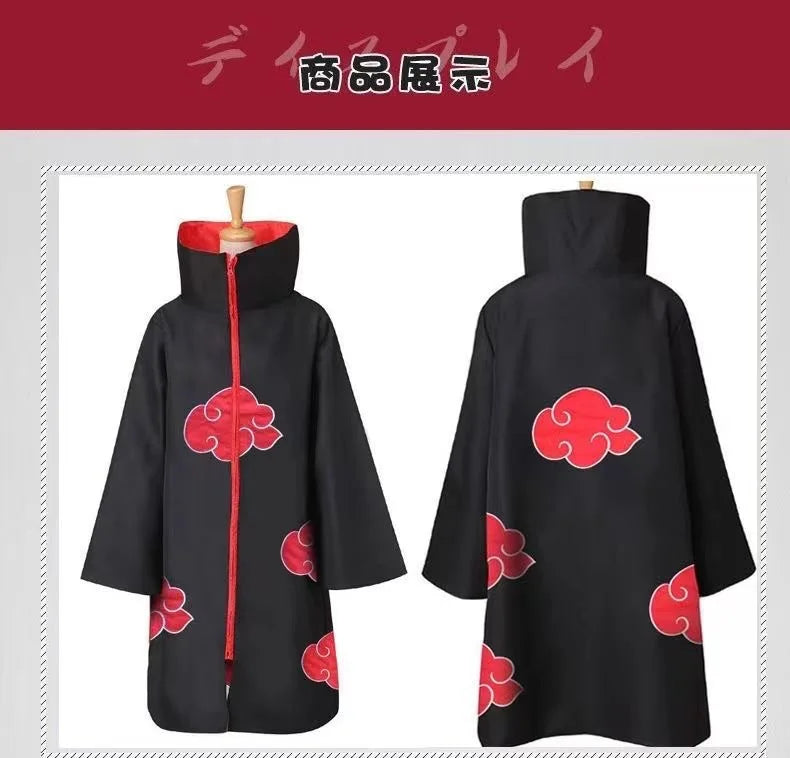 A traditional Ukiyo-e style Naruto Poster canvas painting featuring Akatsuki members Itachi and Sasuke for aesthetic home decor.