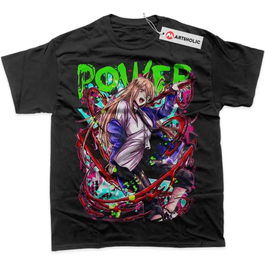 ⭐︎X-girl × Chainsawman Power T-shirt XL Chainsaw Man - Power Katakana T-Shirt | Crunchyroll Store