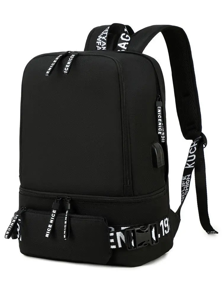 One Piece Anime Polyester School Travel Backpack featuring vibrant artwork and stylish design for teens.
