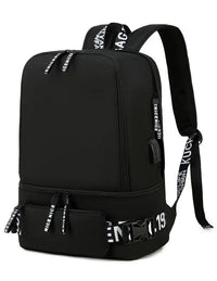 One Piece Anime Polyester School Travel Backpack featuring vibrant artwork and stylish design for teens.