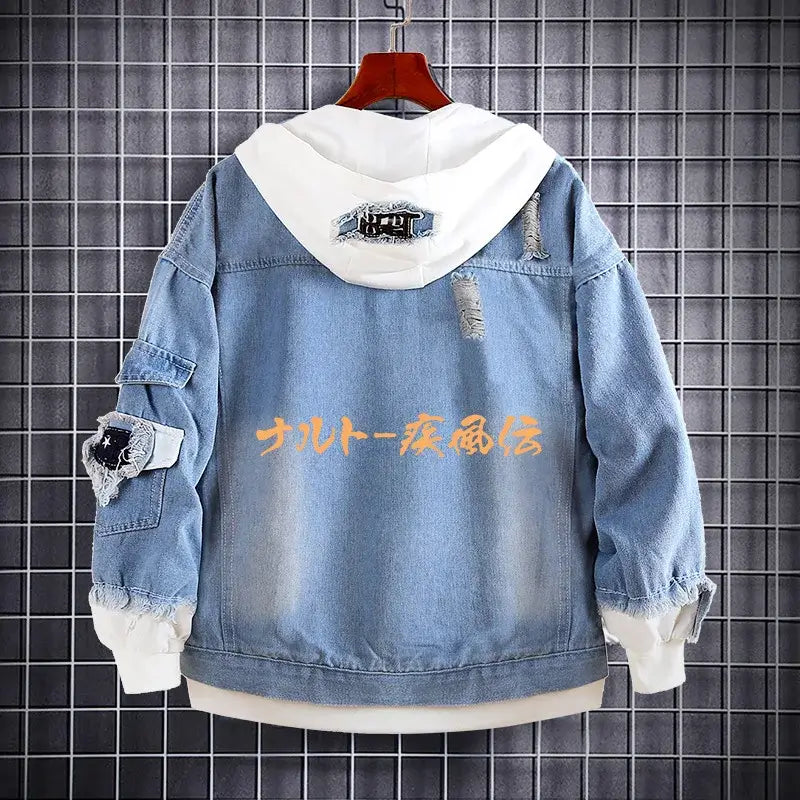 Naruto Akatsuki Itachi Harajuku Pullover Hoodie back view flannel Harajuku anime sweatshirt