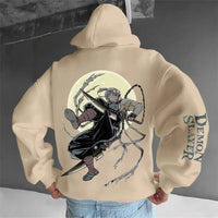 Demon Slayer Tengen Uzui Parent-Child Hoodie long sleeve spring autumn anime matching sweatshirt
