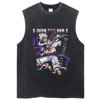One Piece Vintage Washed Graphic Tank Top | Cotton Streetwear