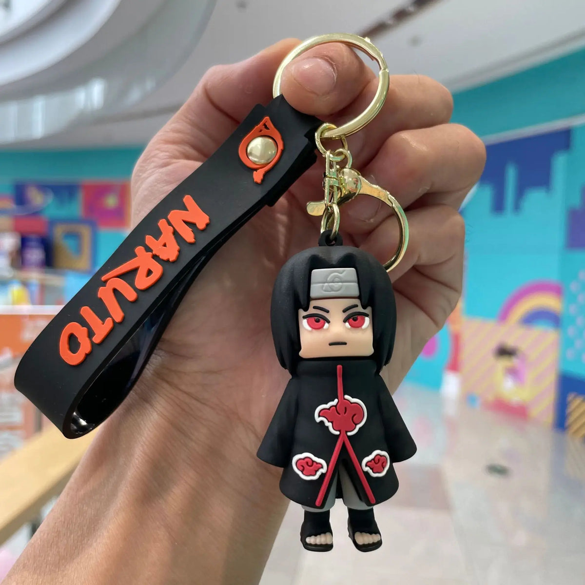 Naruto Kakashi Anime Character Keychain cartoon pendant bag car key decoration fan gift