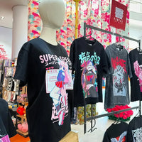 Bleach T-Shirt Vintage Washed Anime Streetwear displayed on mannequin in stylish shop setting.