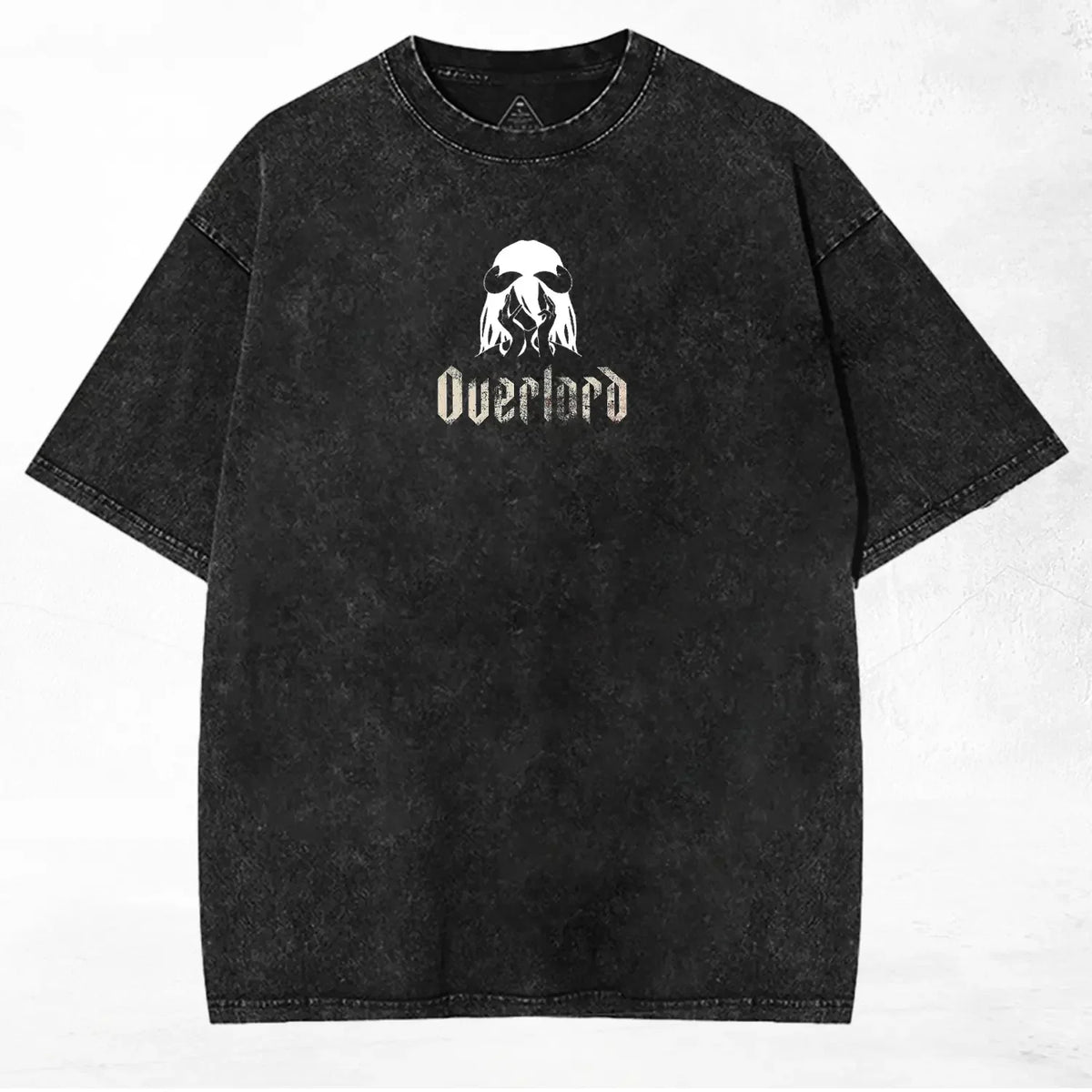 Albedo Shalltear Overlord Washed Oversized T-Shirt Cotton Tee