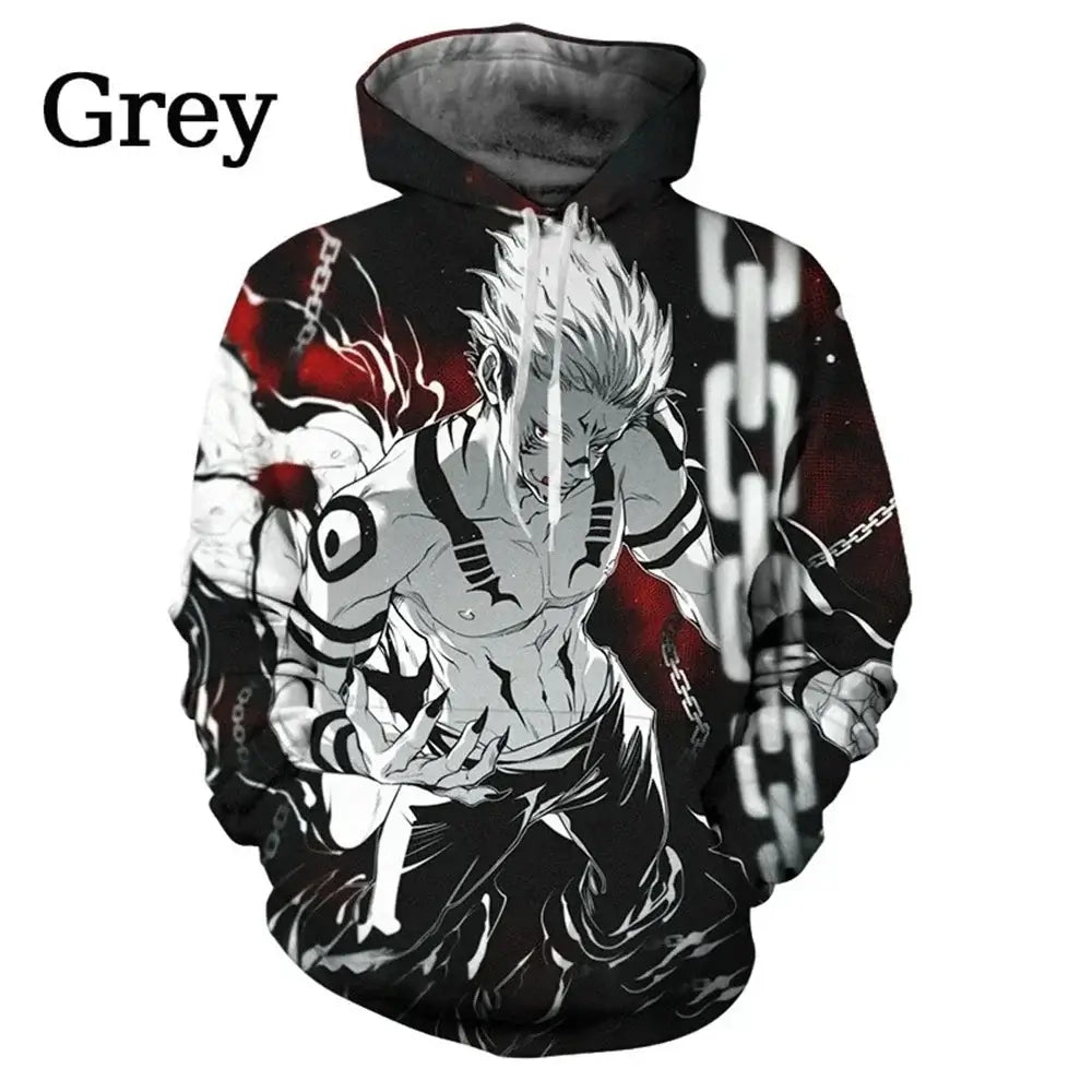 Jujutsu Kaisen Satoru Gojo Hoodie Anime Manga Sweatshirt