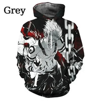 Jujutsu Kaisen Satoru Gojo Hoodie Anime Manga Sweatshirt