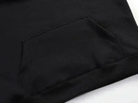 Demon Slayer Parent-Child Cotton Hoodie featuring an anime character design on the back in an oversized fit.