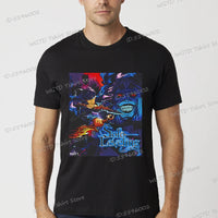A vintage black Solo Leveling Anime T-Shirt featuring a funny Sung Jinwoo graphic print, available in sizes S to 4XL for men and women.