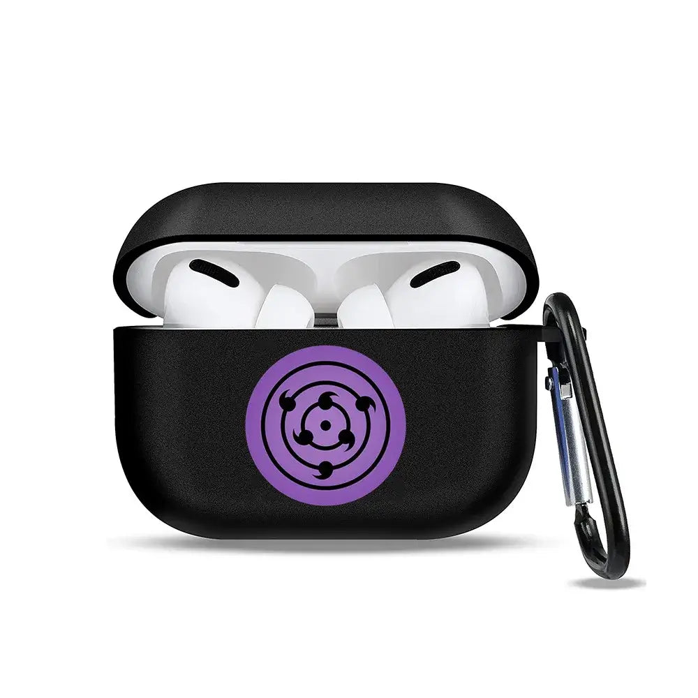 Naruto Itachi AirPods Case Soft Anime Cover TPU cartoon Uchiha Itachi Gaara Akatsuki character figure protective case fits AirPods 1 2 3 Pro Pro2