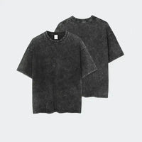 A men's vintage Demon Slayer Kamado Tanjirou Graphic Print T Shirt in a washed cotton Harajuku style.