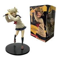 My Hero Academia Anime Figure featuring a smiling villain character holding a knife, perfect for collectors.