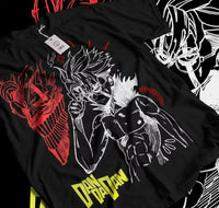 Unleash the occult with this Dandadan Okarun T-shirt! 👽 High-quality oversized cotton anime tee for men & women. Shop the trend now!
