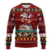 A matching parent-child Dragon Ball Wukong Sweatshirt featuring Goku anime character art, perfect for autumn and winter fashion.