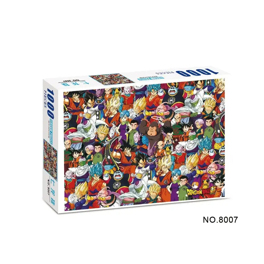 Japanese Anime Naruto Whirlpool Puzzle 1000 piece stress relieving jigsaw puzzle for adults and children