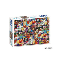 Japanese Anime Naruto Whirlpool Puzzle 1000 piece stress relieving jigsaw puzzle for adults and children