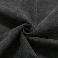 Close-up view of the vintage washed fabric of a Fullmetal Alchemist Vintage Washed Hip Hop T-Shirt.