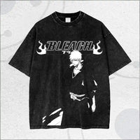 Ichigo Kurosaki Hollow Mask Washed T-Shirt | BLEACH Streetwear