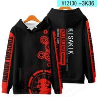 A unisex Anime Kurumi Tokisaki 3d Print Hoodie, designed as a fashion sweatshirt and sexy girl coat for men, women, and boys.