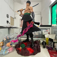 Zoro Five-Headed Eagle Large Collectible Statue 50CM One Piece domineering anime figure gift