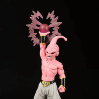 Dragon Ball Majin Buu Figure showcasing Majin Buu holding a pink energy ball, 20CM anime collectible ornament.