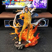 One Piece Kizaru Borsalino PVC Action Figure Bandai genuine desktop statue collector model