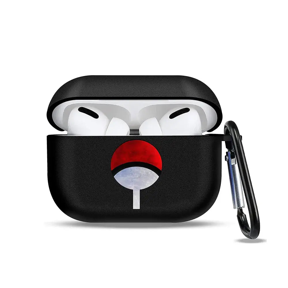 Naruto Itachi AirPods Case Soft Anime Cover TPU cartoon Uchiha Itachi Gaara Akatsuki character figure protective case fits AirPods 1 2 3 Pro Pro2