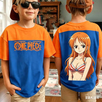 One Piece Zoro Luffy Men's T-Shirt Harajuku Family Matching size chart unisex adult Infinite Visibility anime store
