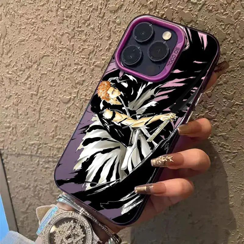 Bleach Anime Phone Case | Ichigo & Rukia Coque  Infinite Visibility