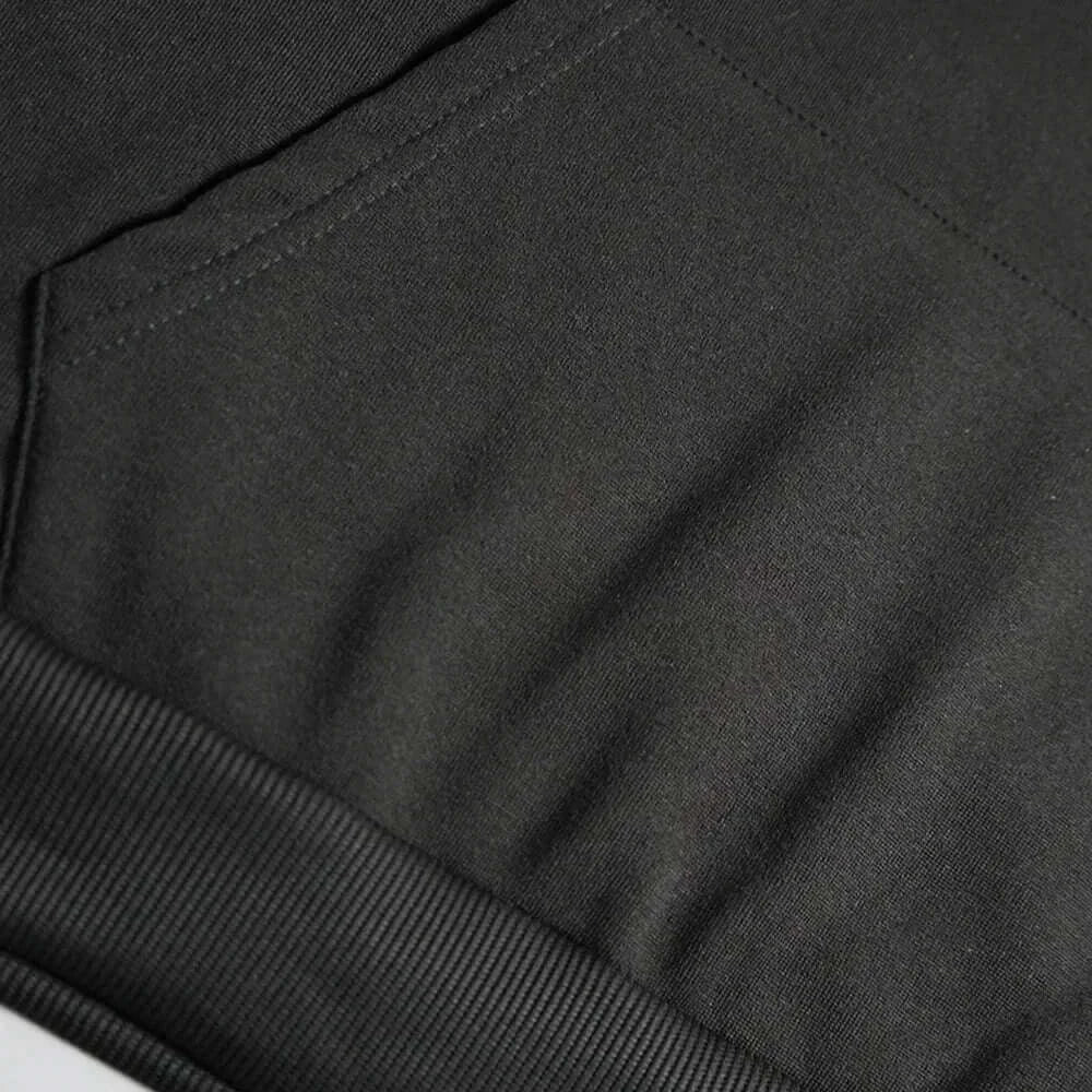 Close-up of Dragon Ball Majin Buu Anime Hoodie graphic print detail loose long sleeve sweater