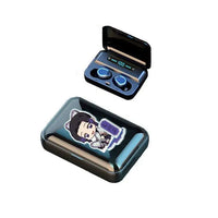 Demon Slayer Tanjiro Nezuko Bluetooth Anime Headset wireless charging sports fitness earbuds