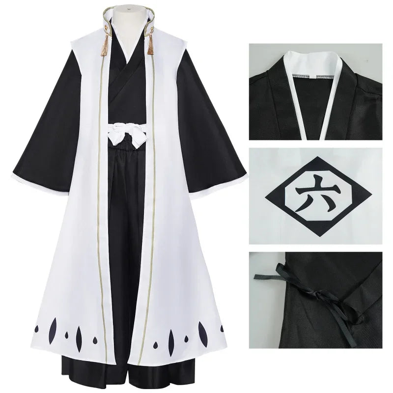BLEACH Shinigami Cosplay Costume | XS–3XL