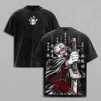Ichigo Kurosaki Bleach Vintage Washed Oversized T-Shirt