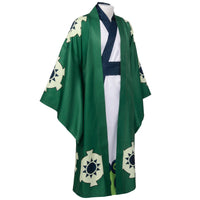 Roronoa Zoro Green Kimono Cosplay Costume | One Piece