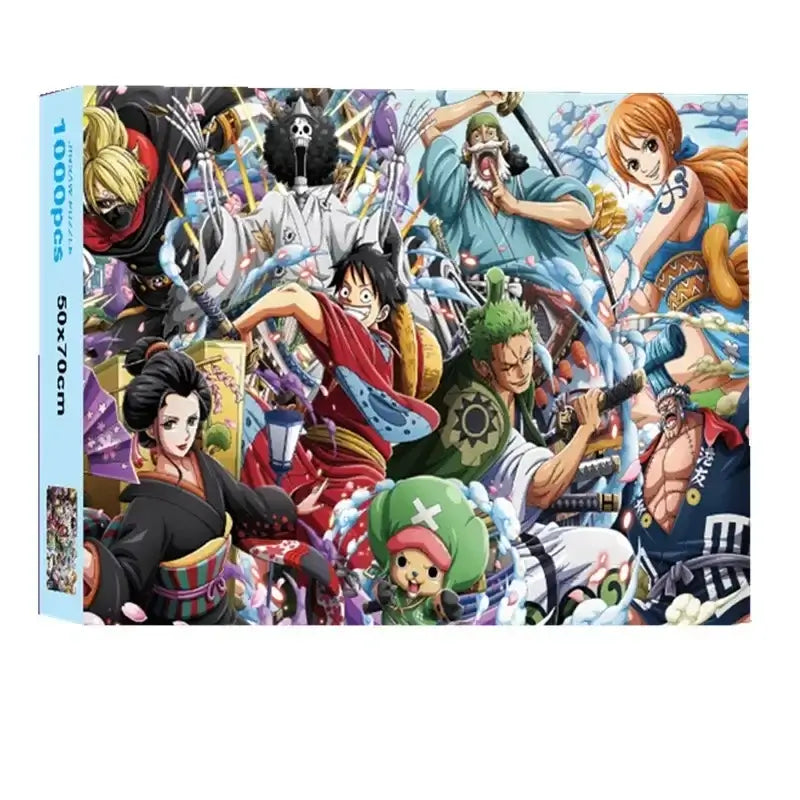 Japanese Anime Naruto Whirlpool Puzzle 1000 piece stress relieving jigsaw puzzle for adults and children