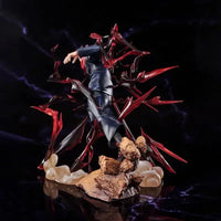 High-quality Jujutsu Kaisen Figures PVC model statues featuring Satoru Gojo, Itadori Yuji, and Ryomen Sukuna for desktop decoration.