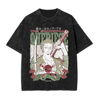 Eustass Kid One Piece Washed T-Shirt | Vintage Streetwear