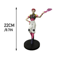 High-quality Hunter x Hunter Anime Figures featuring Gon Freecss, Killua Zoldyck, and Kurapika in dynamic action poses for adult room decor.
