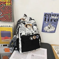 One Piece Luffy Anime Backpack school laptop travel bag men women bold print gift