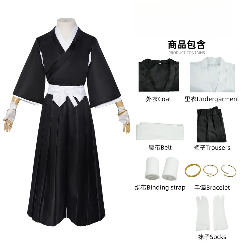 BLEACH Shinigami Cosplay Costume | XS–3XL