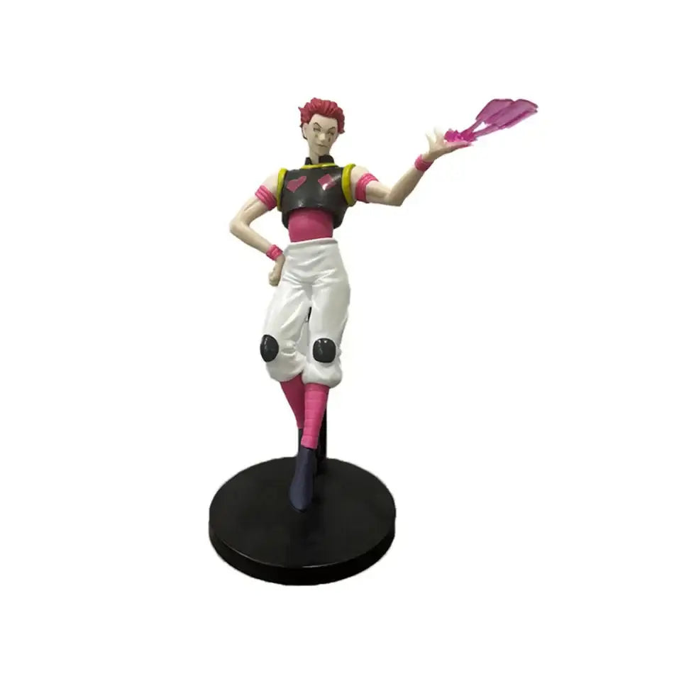 High-quality Hunter x Hunter Anime Figures featuring Gon Freecss, Killua Zoldyck, and Kurapika in dynamic action poses for adult room decor.