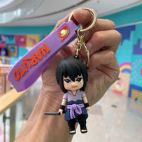 Naruto Kakashi Anime Character Keychain cartoon pendant bag car key decoration fan gift