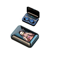 Demon Slayer Tanjiro Nezuko Bluetooth Anime Headset wireless charging sports fitness earbuds