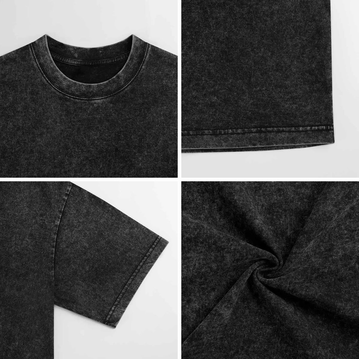 Yami Sukehiro Black Clover Washed T-Shirt Oversized Tee
