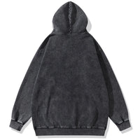 One Piece Vintage Washed Oversized Hoodie | Cotton Streetwear