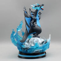 Detailed Pokemon Anime Figures made of PVC, featuring luminous Charizard, Gengar, and Eevee designs for collectors and home decoration.