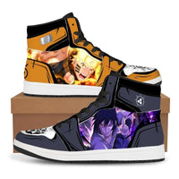 Naruto Anime High Top PU Leather Sneakers cartoon street sport basketball gift men women