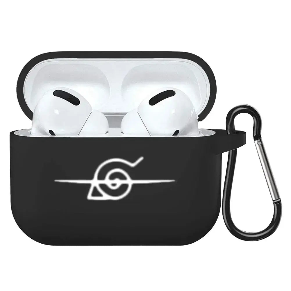 Naruto Itachi AirPods Case Soft Anime Cover TPU cartoon Uchiha Itachi Gaara Akatsuki character figure protective case fits AirPods 1 2 3 Pro Pro2