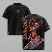 Orihime Inoue BLEACH Y2K Oversized T-Shirt | Washed Tee